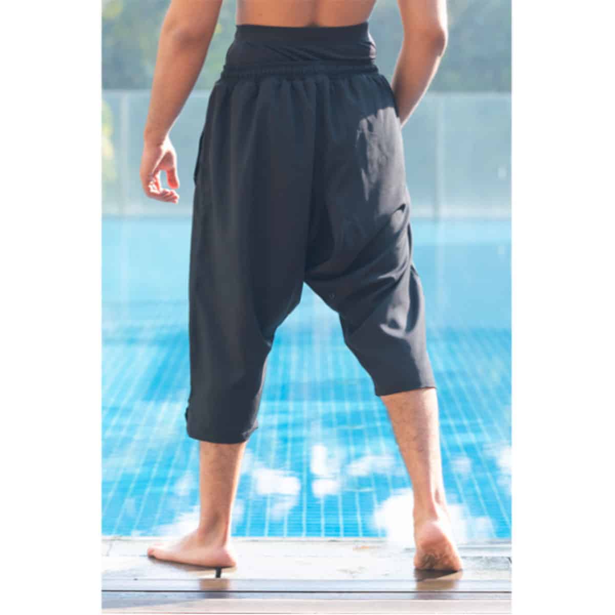 Vista alternativa do Sarouel de bain long - Couleur noir - Marque Wassat