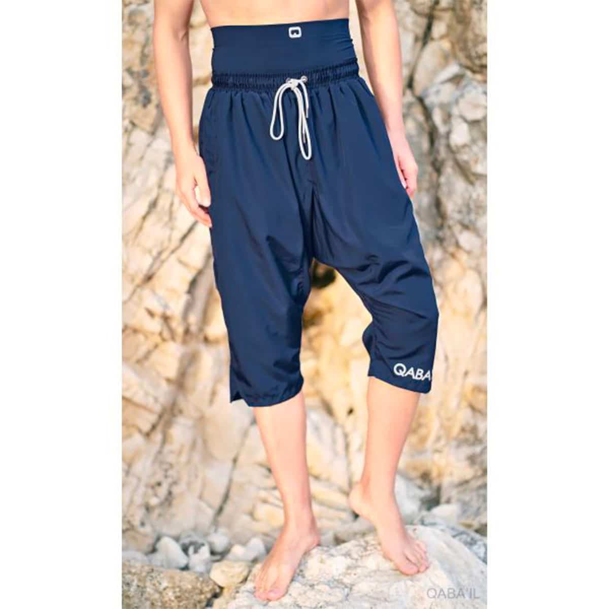 Saroual de banho - Cor azul - Marca Qabail