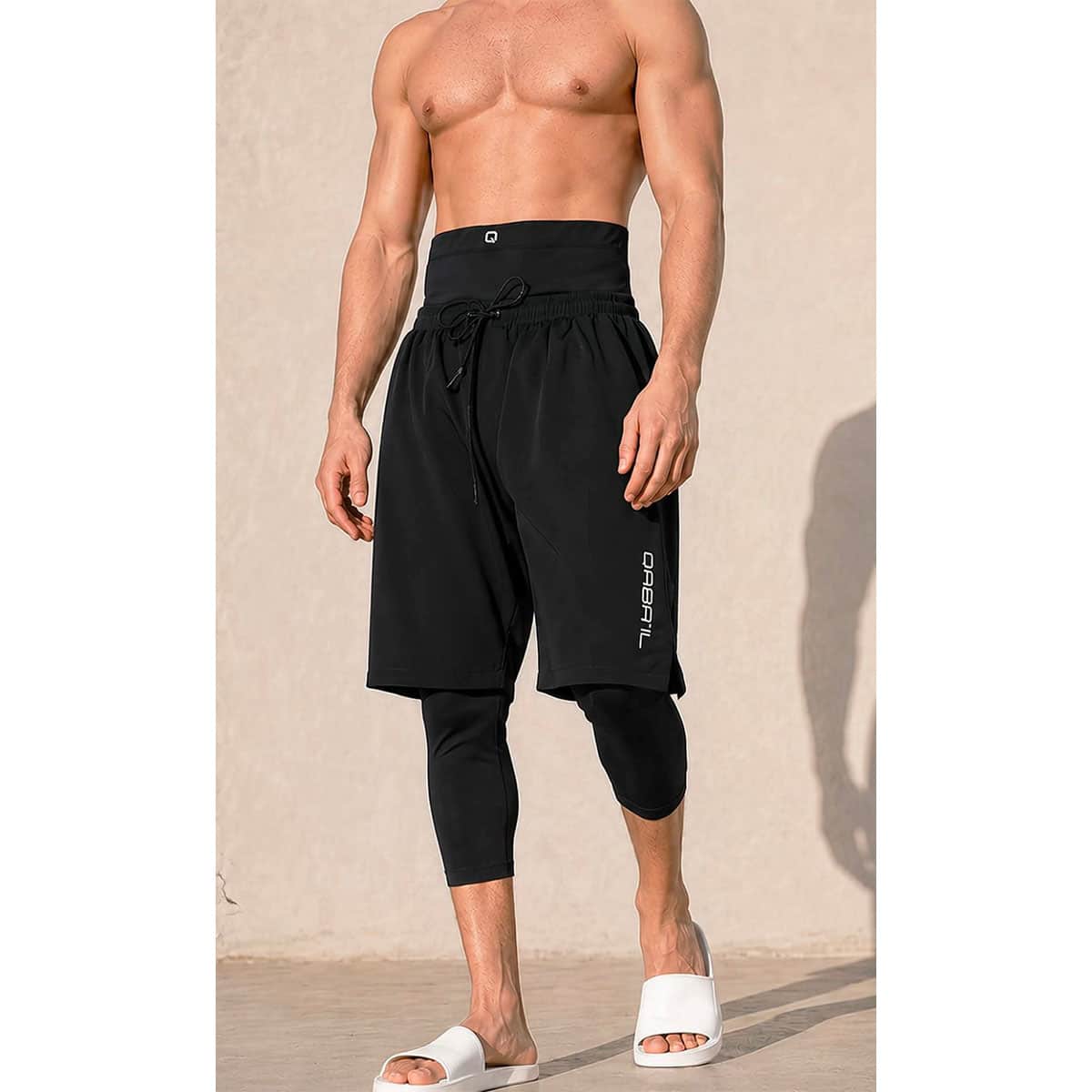 Swimshort sarouel de bain - Couleur bleu noir - Marque Qabail