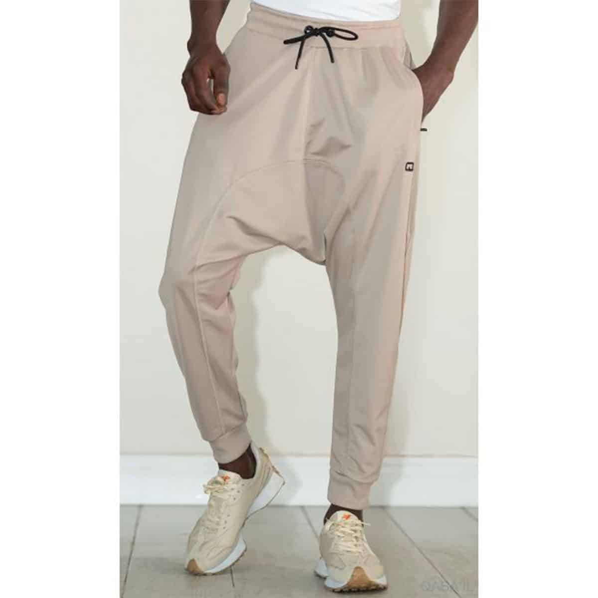 Leichte lange Jogging-Harouel - Beige - Marke Qaba'il